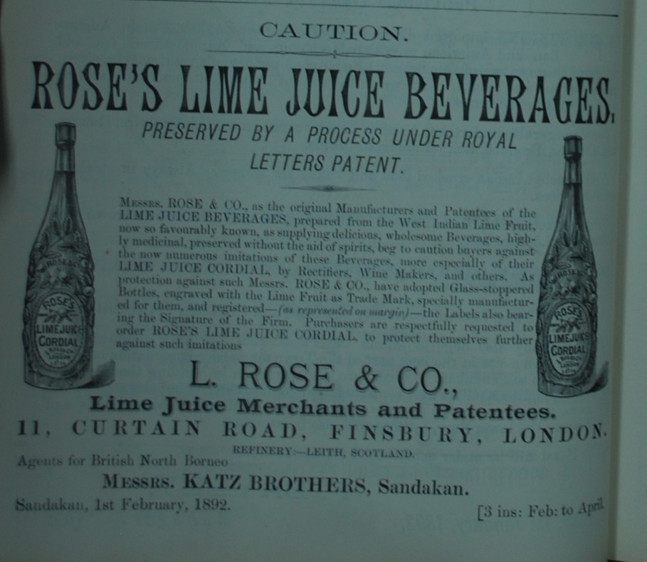 L. Rose Co. advertisement