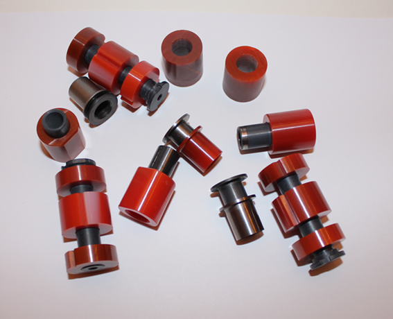 Journal bearing bushings made of PSZ crystals