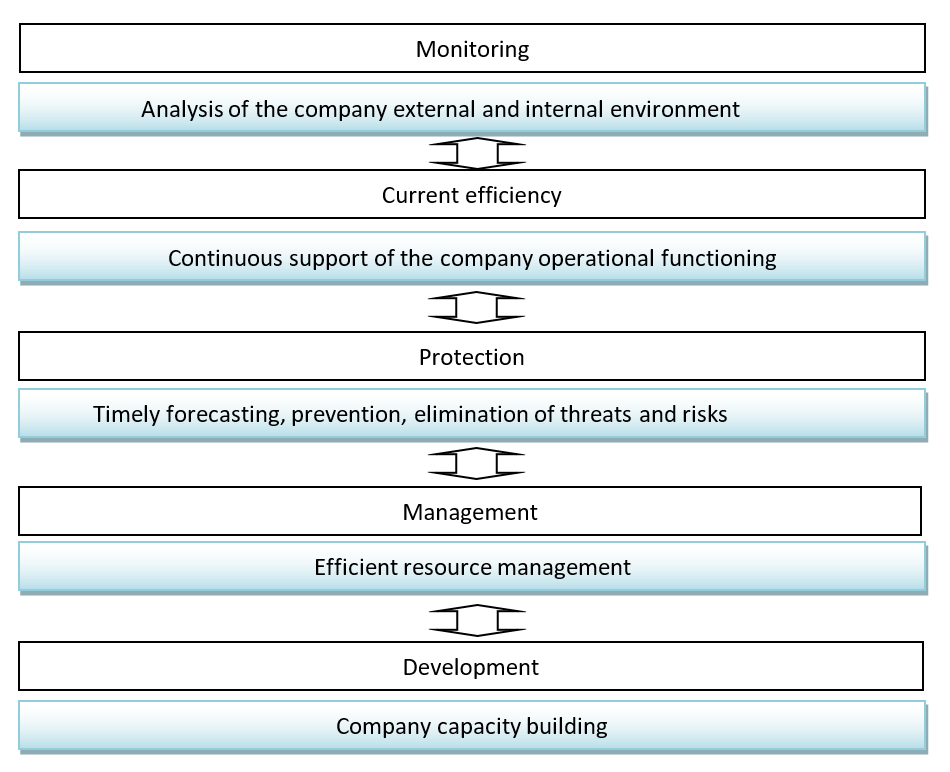 Processes for ensuring potential areas of enterprise sustainability