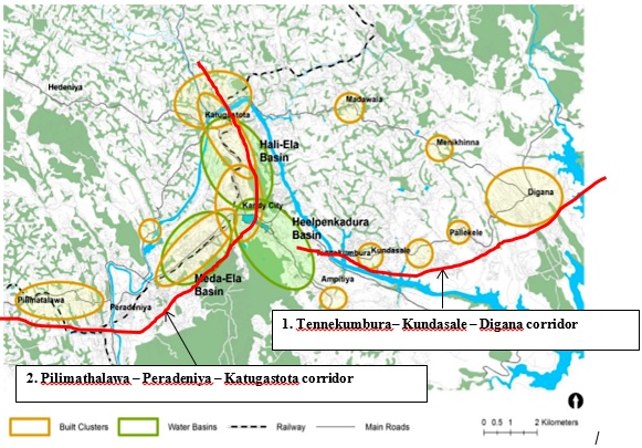 Urban residential corridor development in Kandy