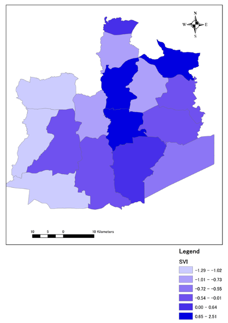 Social Vulnerability Index for Industrial Complex Area (SVI-ICA)