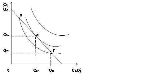 Optimal choice of household in the intertemporal model