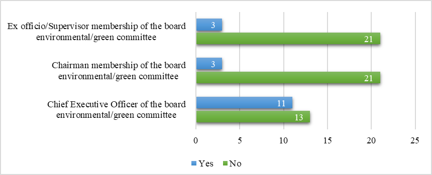 Board environmental/green committee leadership