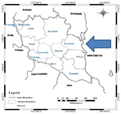 The District in State of Pahang