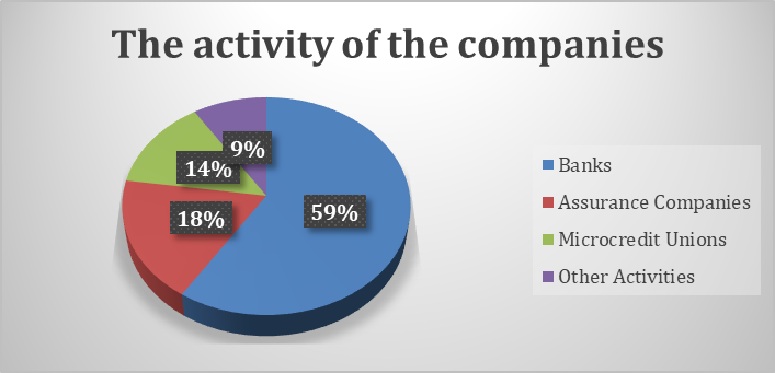 The activity of the companies