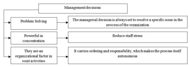  [Features of management decisions]