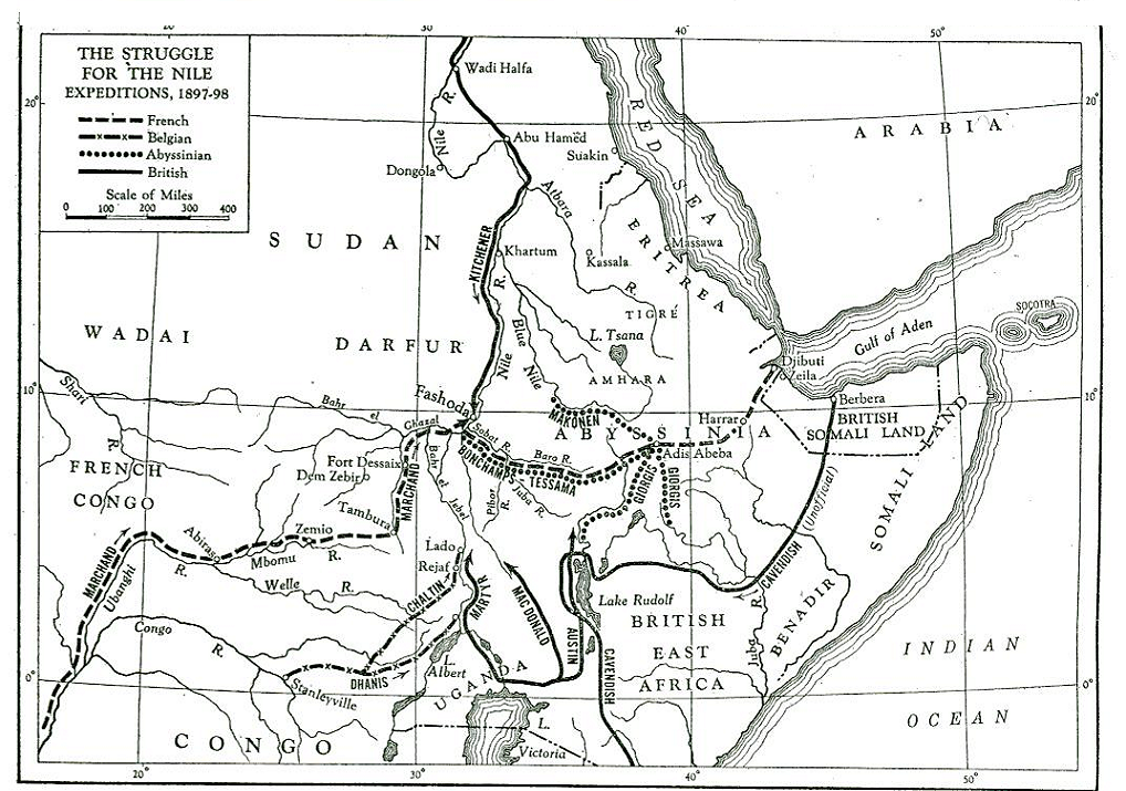 The Struggle for the Nile expeditions, 1897–1898