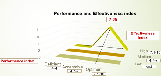 Performance and effectiveness index