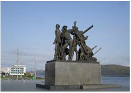 Monument to the First Builders, Komsomolsk-na-Amure