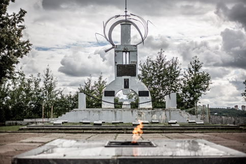 Monument to armed uprising of 1905 in Motovilikha