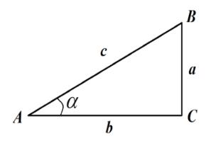 Right triangle ABC