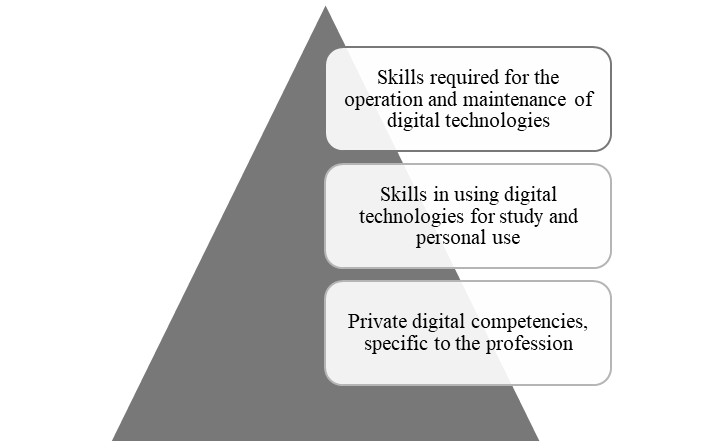 Components of digital competencies 