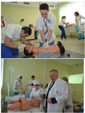 Equipment of the simulation laboratory of the Saratov State Medical University