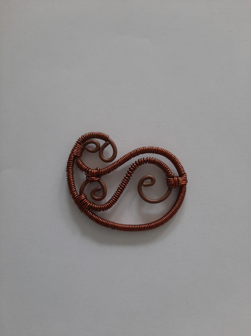 Product with decorative winding "Whale"