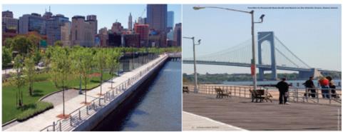 Public Spaces in New York: Organizing the Water Space and Adjacent Areas