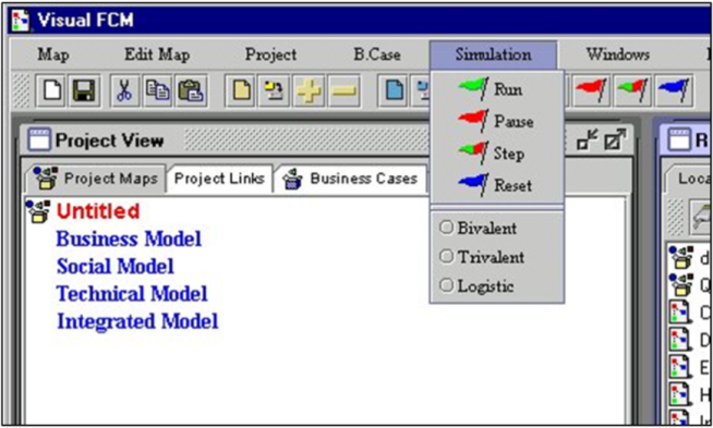 SimulationOptions on Project and Business Cases