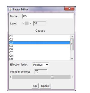 Factor property editor