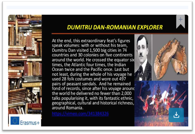 500 years of travel-Digital travel of Dumitru Dan