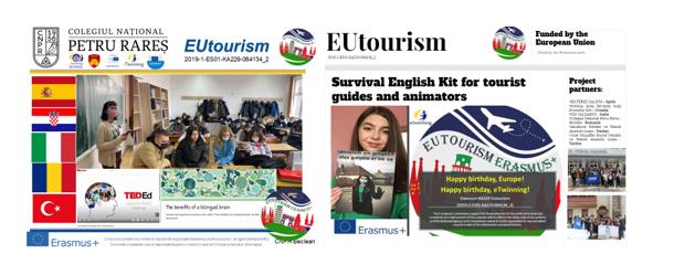 EFL and final products of Erasmus+ EUtourism project (2019-1-ES01-KA229-064134_2)