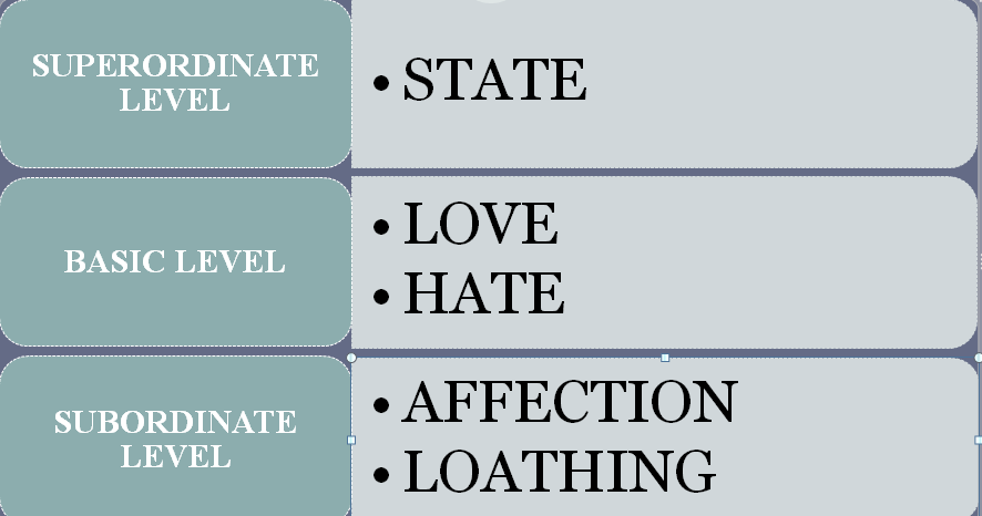 Levels of stative conceptualization in the domain of EMOTIONS