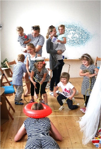Figure 04. Example of Let´s plays to by Sailors by
children, parents and teachers.