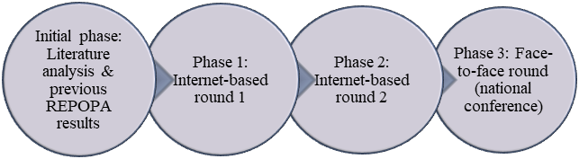 Figure 01. The Delphi process