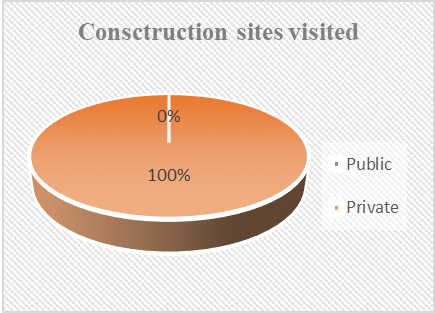 Figure 02. Type of the construction sites visited