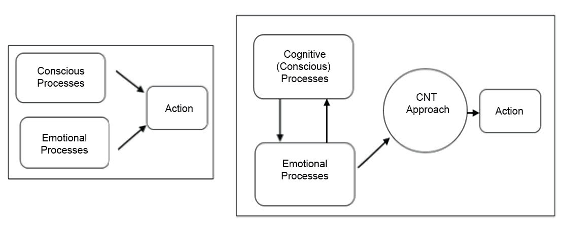 Rational Decision-making and Decision-making According to the CNT Source: Tuckett & Nikolic, (2017). 