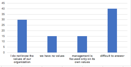 Figure 02. Organizational values