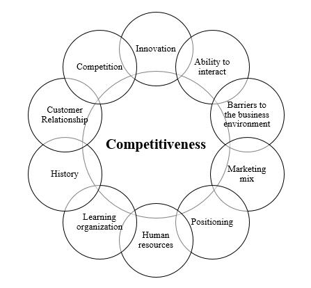 The determinants of organizational competitiveness