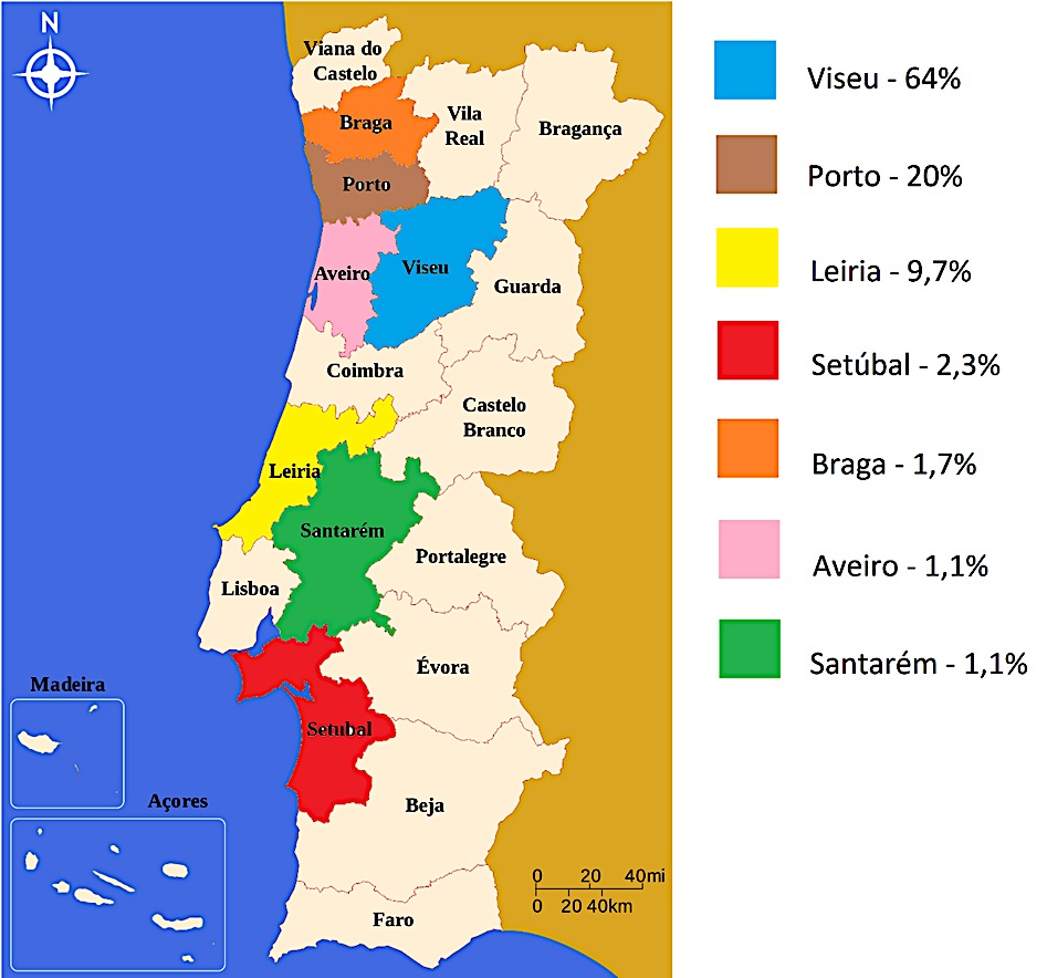 Geographic region of the children’s residences