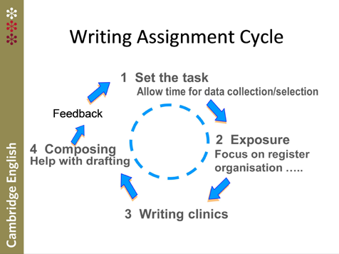 The writing assignment cycle