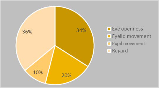 Graphical representation of the answers given to question 9