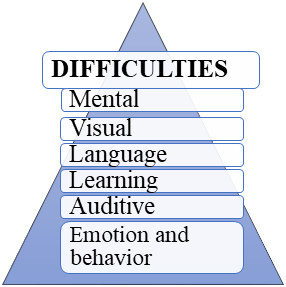 Fig. 3. Diversity of the subjects of education. The pedagogy of special educational needs (SEN)