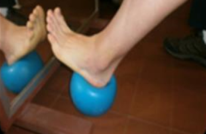 Rolling motion peak - heel, J.B.