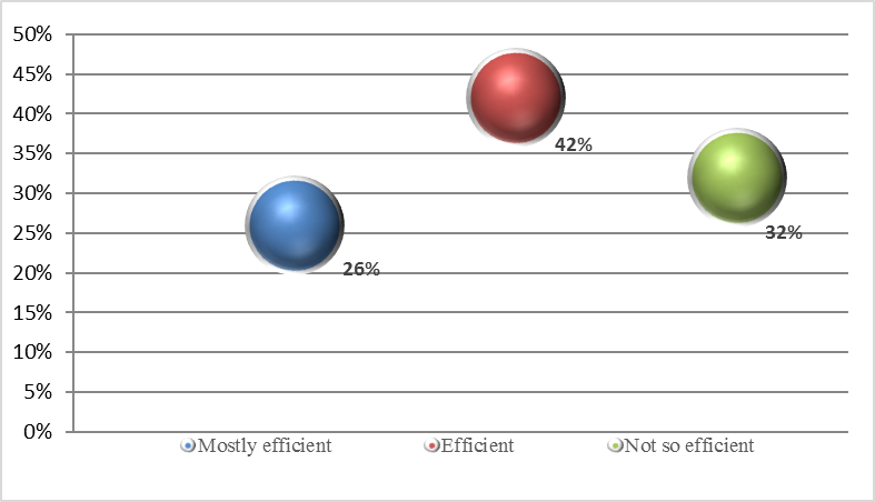 Participants’ feedback related to the efficiency of the actual public engagement methods.