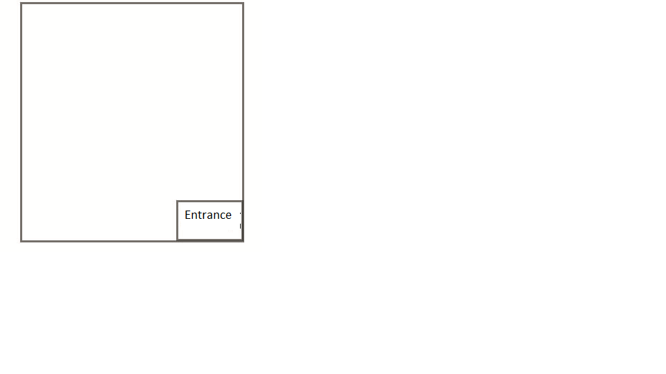 Scheme of the school sports grounds.