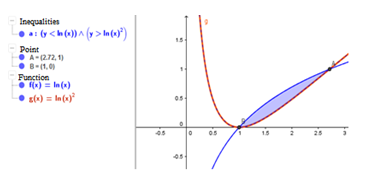  [Image of a flat figure in GeoGebra]