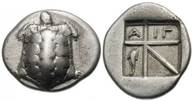 Silver coin from the 6th century BC (Jones,
        2011)