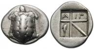 Silver coin from the 6th century BC (Jones,
2011)
