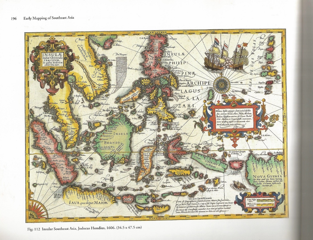 Figure 05. Insular Southeast Asia,
       Jodocus Hondius, 1606. 