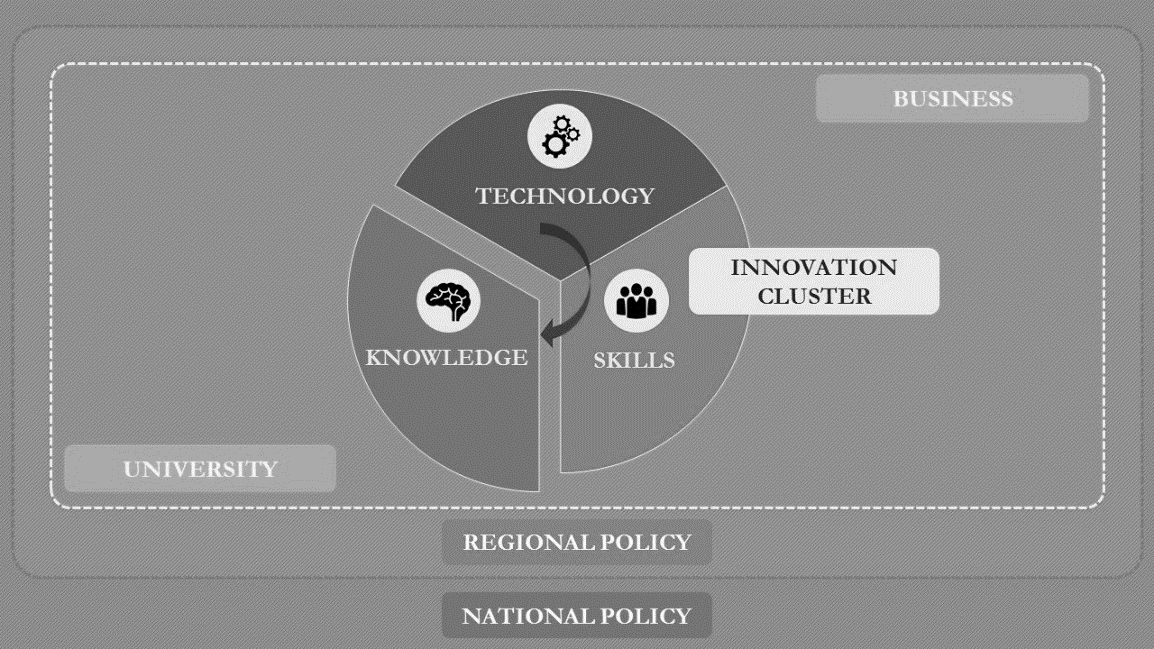 The model of dynamic mental core of innovation cluster Sapience Integra