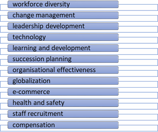 Contextual HRM Issues and Problems for the 21st century of HRM practice. Source: Hashim and Hameed, (2012)