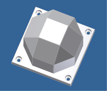 Orthogonal Target for Evaluation of 3D Model